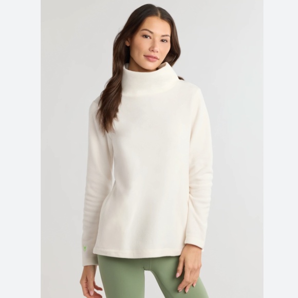 Dudley Stephens Tops - Dudley Stephens Xs Cobble Hill ? turtleneck Cream vello fleece